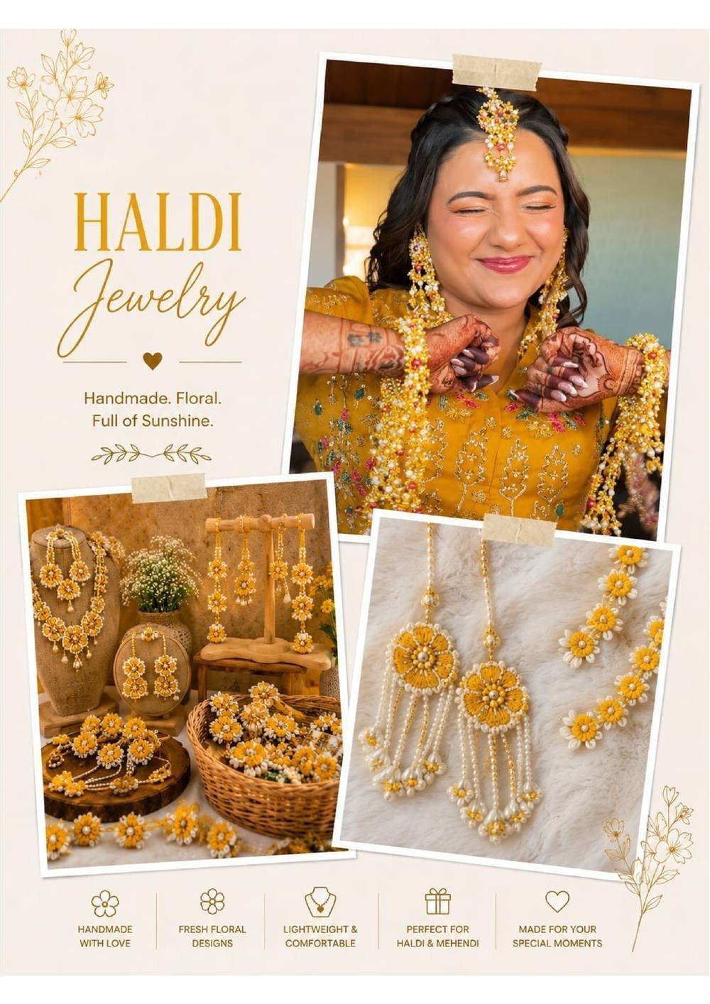 Haldi Jewelry Carnival Stall — Carnival Artist wedding stall by Rajasthan Event Management